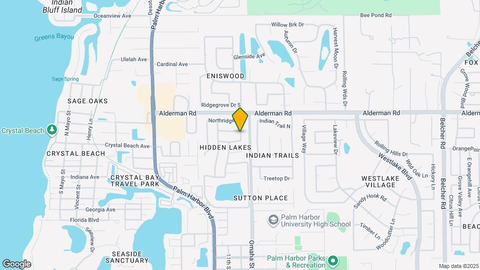 2632 E Ridge Dr Map and Location Details