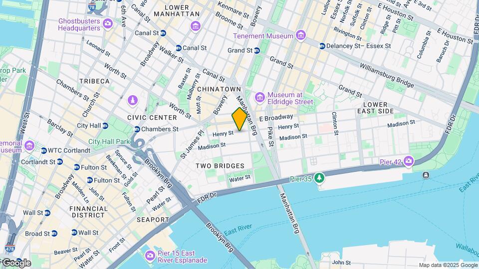 52-56 Henry St Mapa y Detalles de la Ubicación