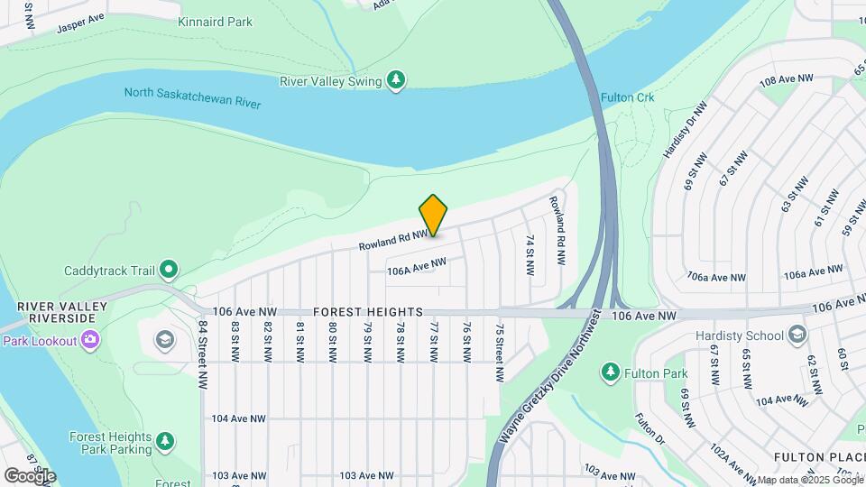 7619 Rowland Rd NW Map and Location Details