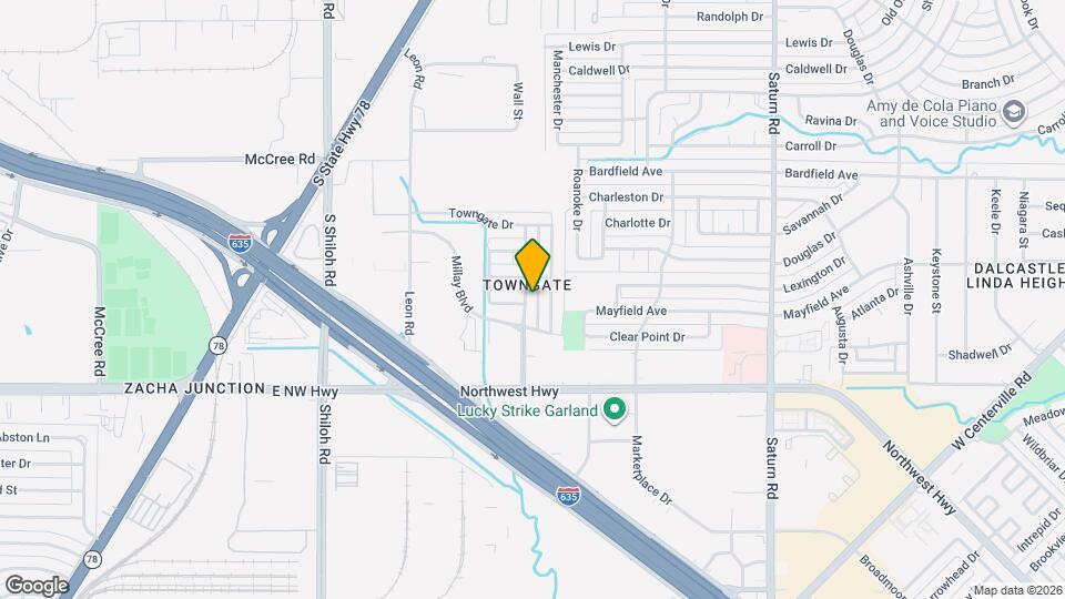 4120 Towngate Blvd Mapa y Detalles de la Ubicación