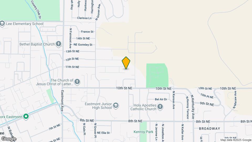 925 Manzanal St NE Map and Location Details