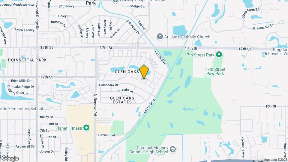 3932 Ashwood Ln Mapa y Detalles de la Ubicación