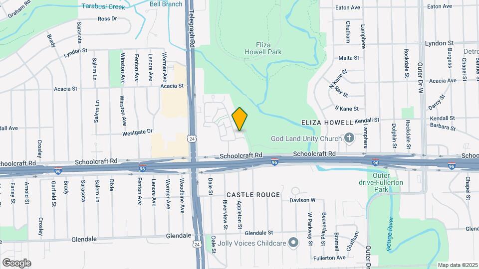 14136 Riverview St Map and Location Details