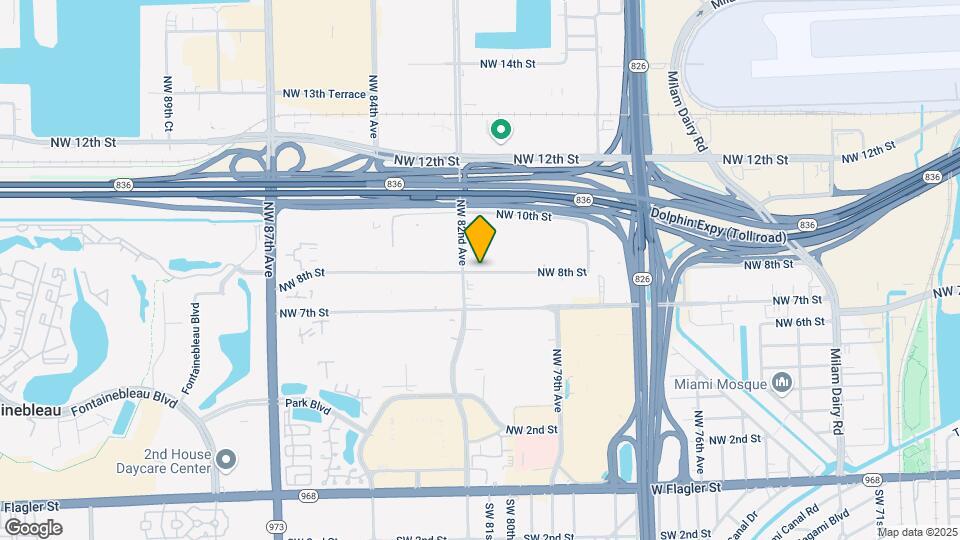 8177 NW 8th St Map and Location Details