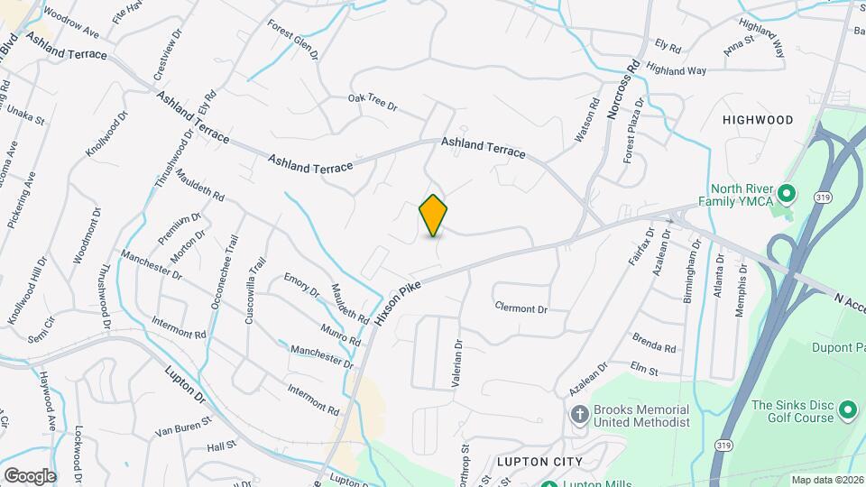 3906 Forest Highland Cir Map and Location Details