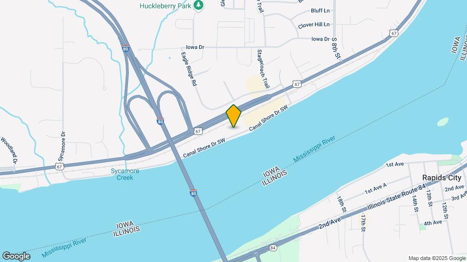 1231 Canal Shore Dr SW Mapa y Detalles de la Ubicación