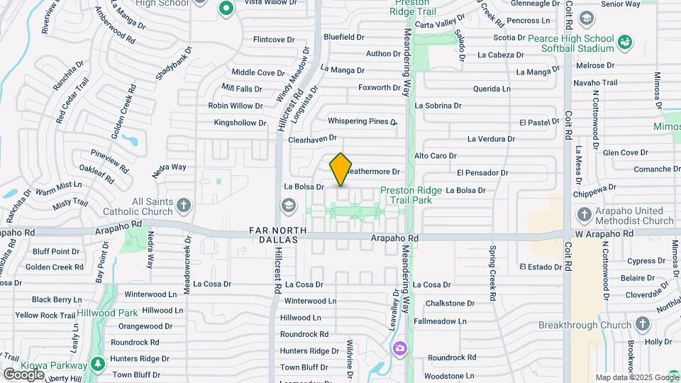15706 Havenrock Cir Map and Location Details