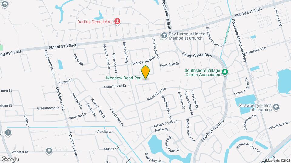 2920 Thistledown Dr Map and Location Details