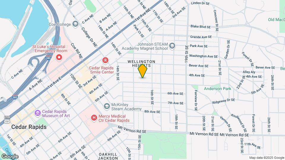 1532 5th Ave SE Mapa y Detalles de la Ubicación