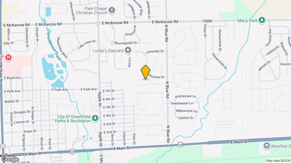 1332 Clove Ct Map and Location Details