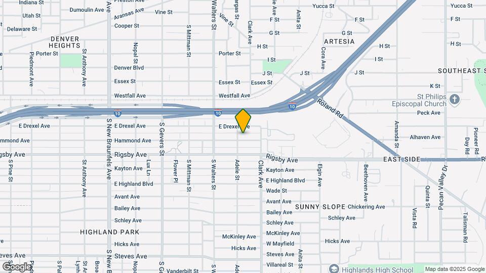 1211 Hammond Ave Map and Location Details