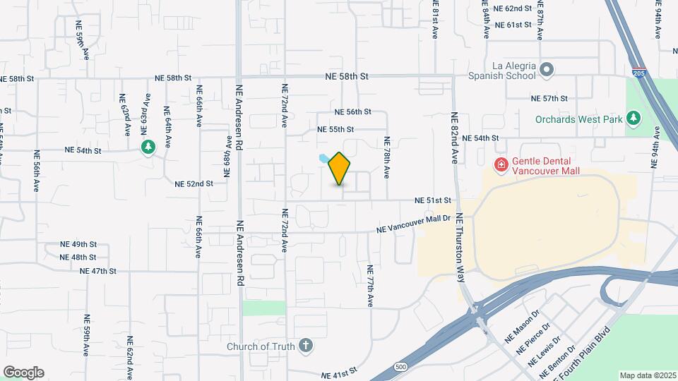 5106 NE 75th Ave Map and Location Details
