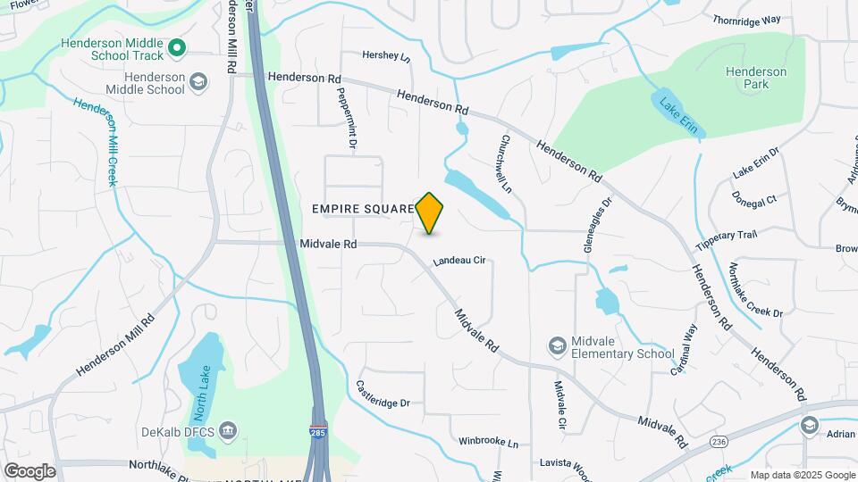 3579 Midvale Forest Ct Map and Location Details