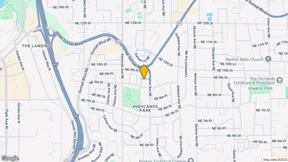 906 Glennwood Ave NE Map and Location Details