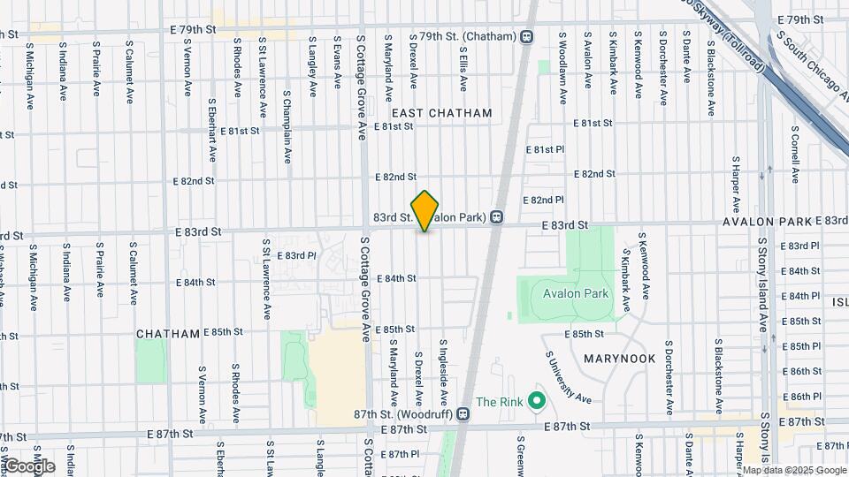 8311 S Drexel Ave Map and Location Details
