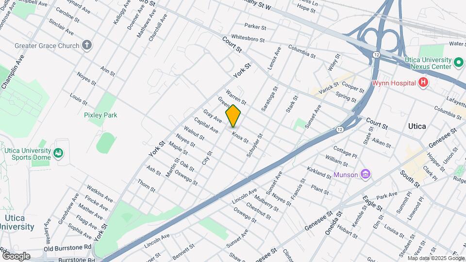 1124 Lenox Ave Map and Location Details