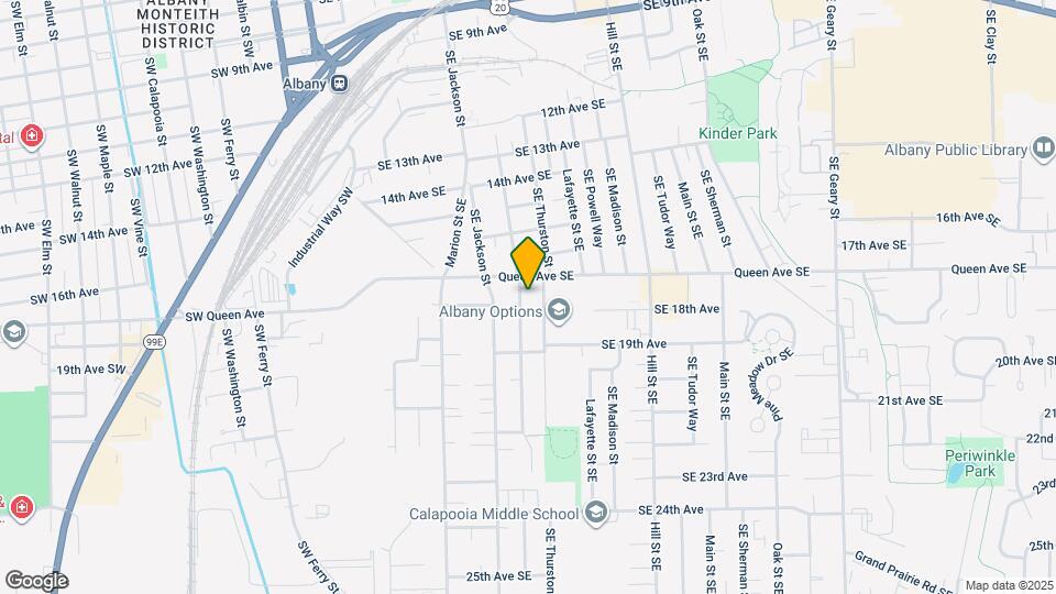 1735 SE Jefferson St Map and Location Details