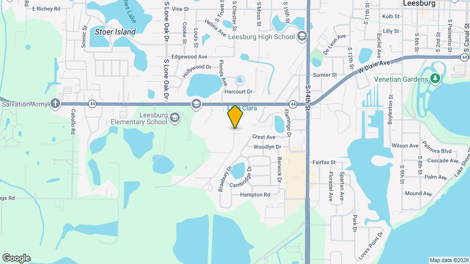 1810 Hammock St Map and Location Details