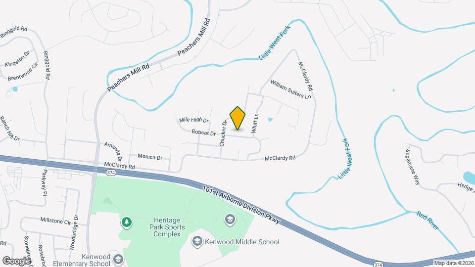 1073 Bobcat Dr Map and Location Details