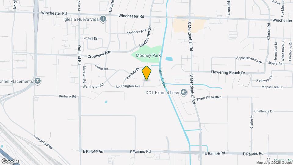 3866 Castleman St Map and Location Details