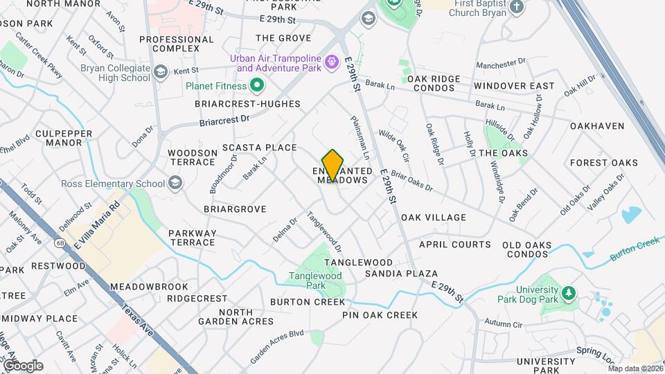 3802 Sunnybrook Ln Map and Location Details