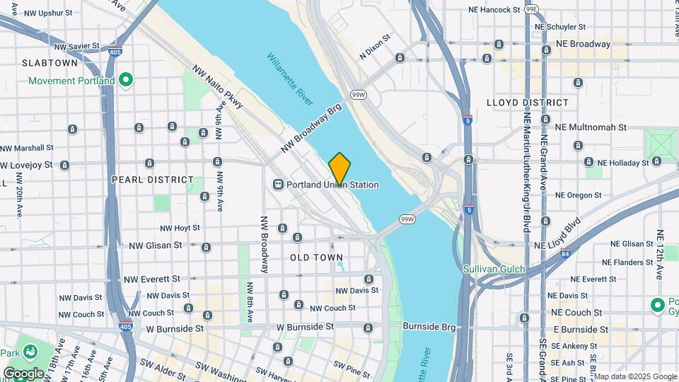 730 NW Naito Pkwy Map and Location Details