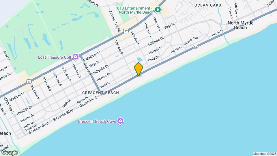 1425 S Ocean Blvd Map and Location Details