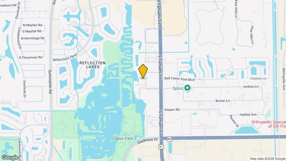 7115 Lakeridge Ct Map and Location Details