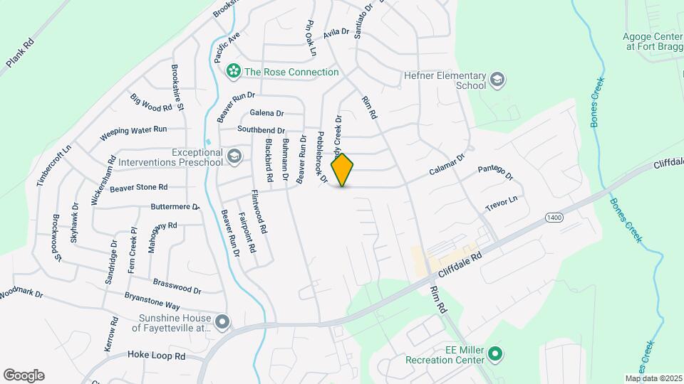 7249 Pebblebrook Dr Map and Location Details