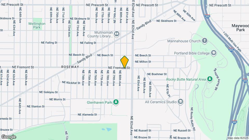 3449 NE 81st Ave Map and Location Details