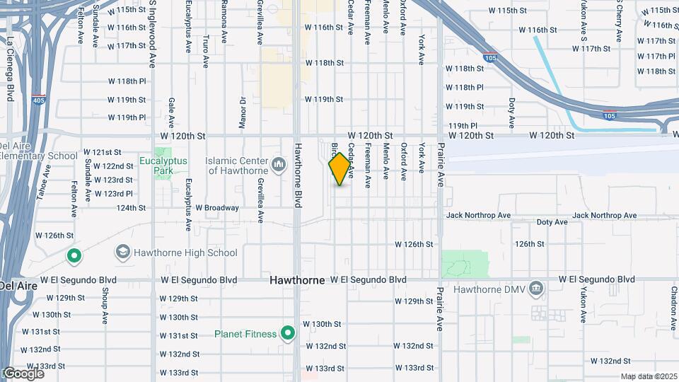 12304 Birch Ave Mapa y Detalles de la Ubicación