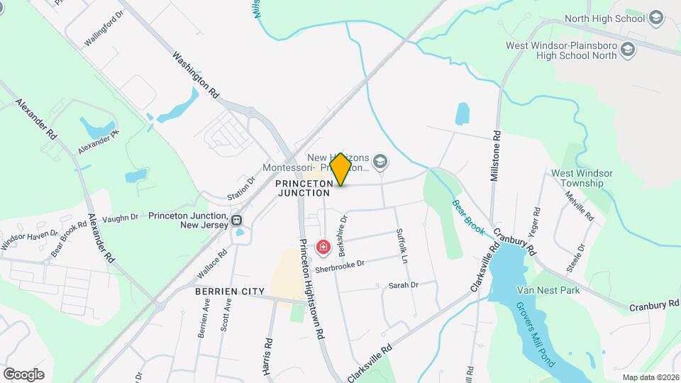32 Cranbury Rd Map and Location Details