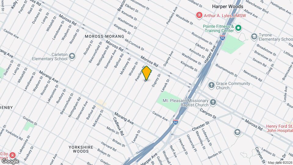 10870 Marne St Map and Location Details