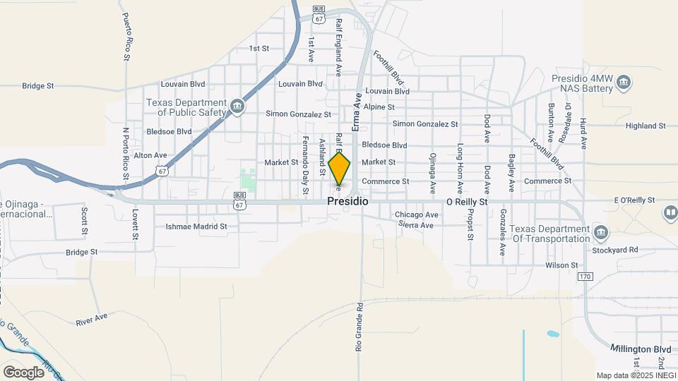 900 Harmon Ave Map and Location Details