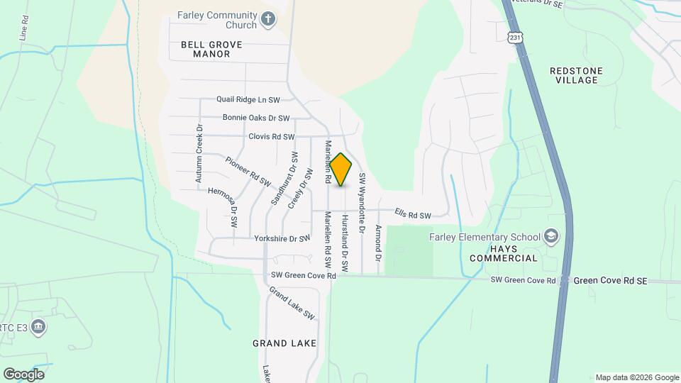 13928 Hurstland Dr SW Map and Location Details