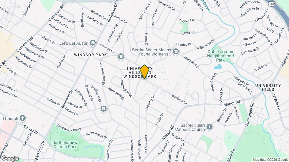 5902 Harwill Cir Map and Location Details