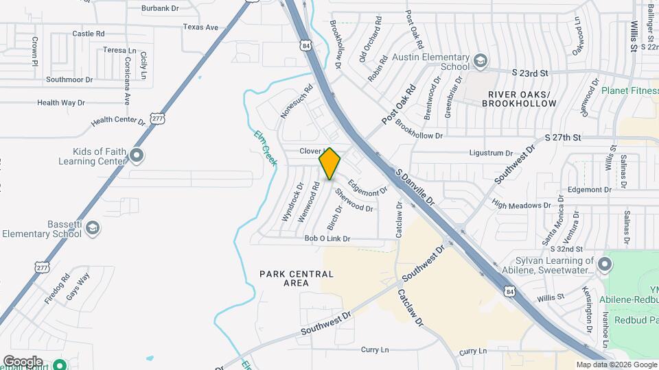 2926 Post Oak Rd Map and Location Details