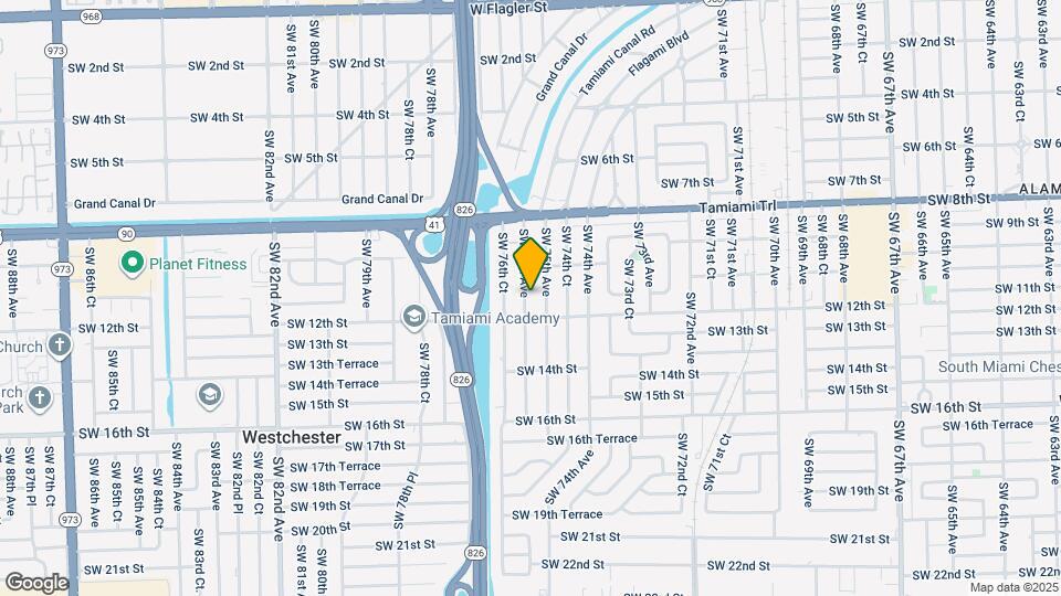 1111 SW 76th Ave Map and Location Details