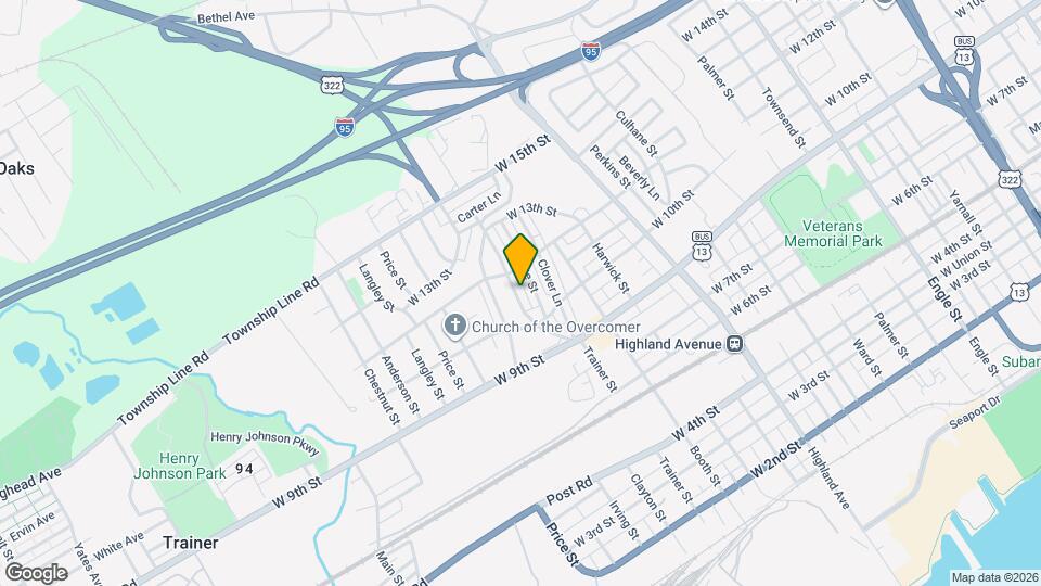 1135 Keystone Rd Map and Location Details