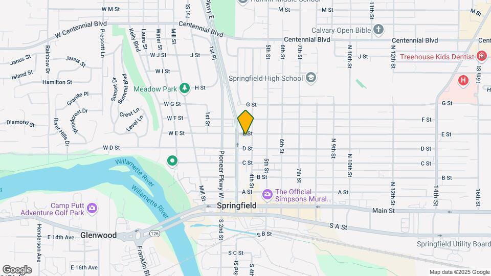 554 N 4th St Map and Location Details