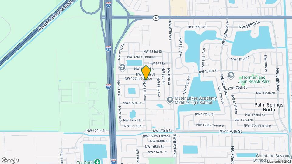 8899 NW 176th Ln Map and Location Details