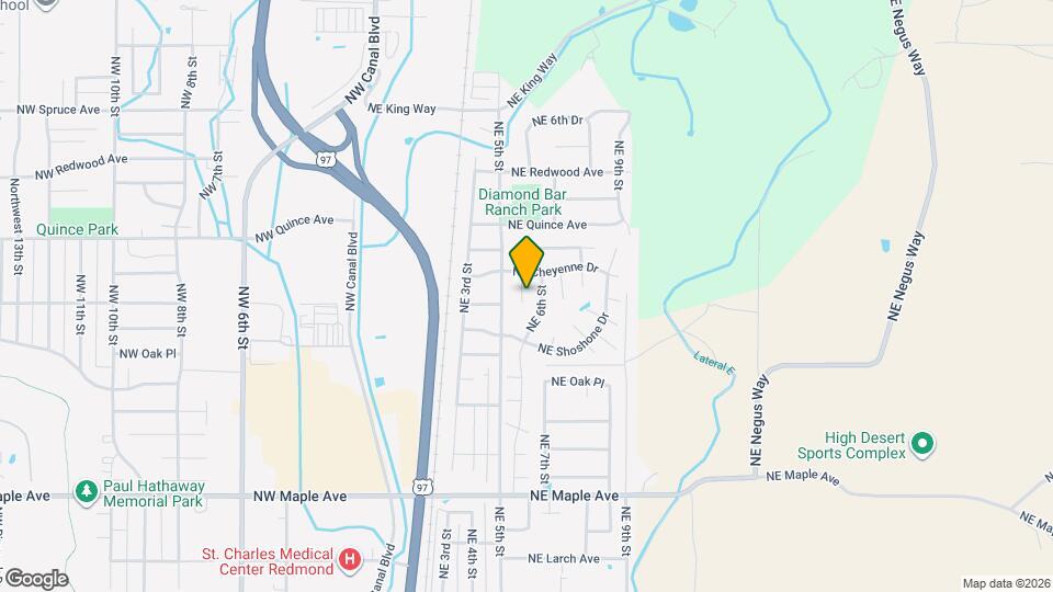 2212 NE Arapahoe Ct Map and Location Details