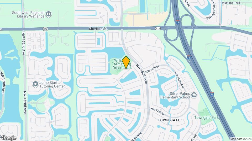 16209 NW 15th St Map and Location Details