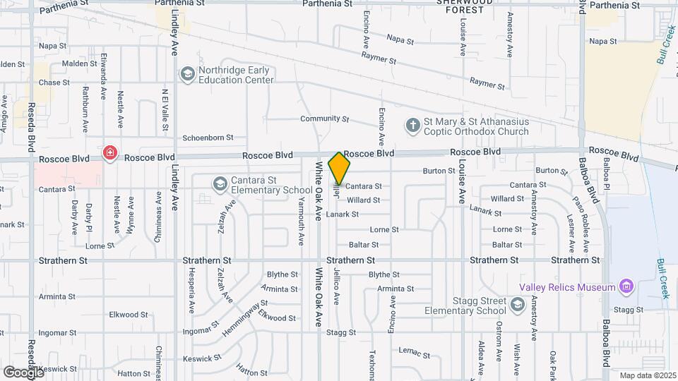 17630 Cantara St Mapa y Detalles de la Ubicación