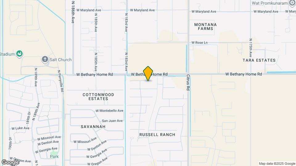 18131 W Palo Verde Ct Map and Location Details