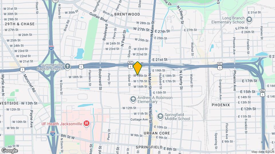 106 W 18th St Map and Location Details