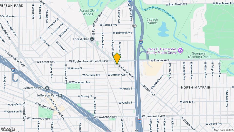 5158 N Elston Ave Map and Location Details