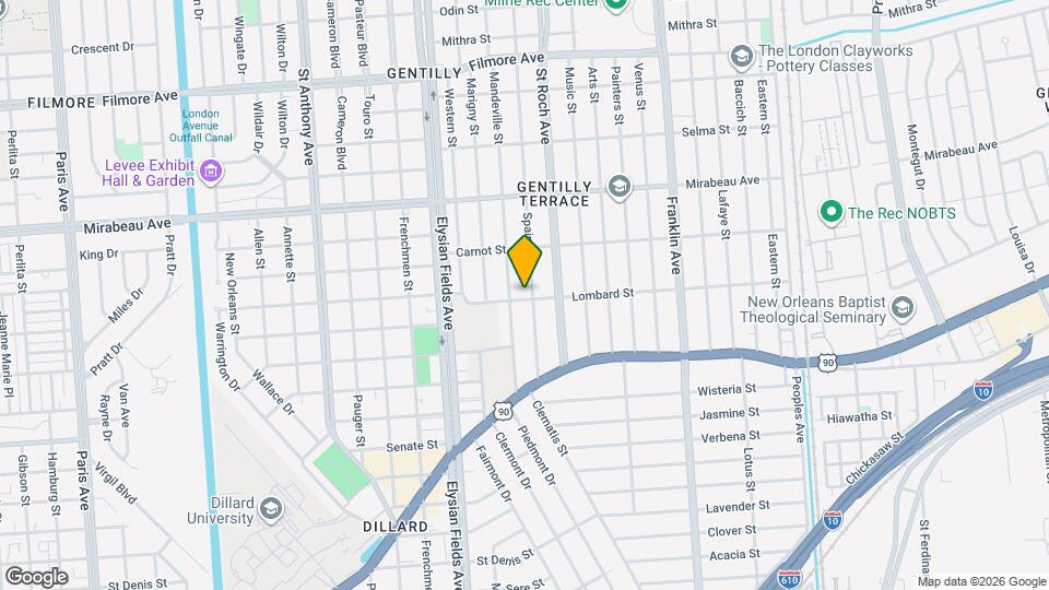 4600 Spain St Map and Location Details