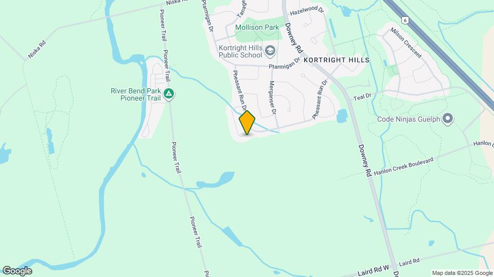 71 Waxwing Crescent Map and Location Details