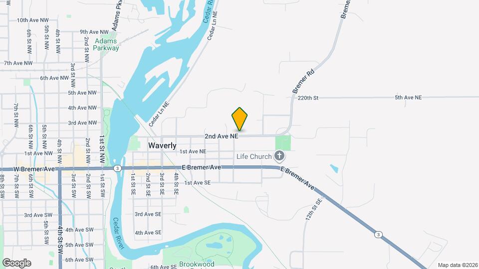 809 2nd Ave NE Map and Location Details